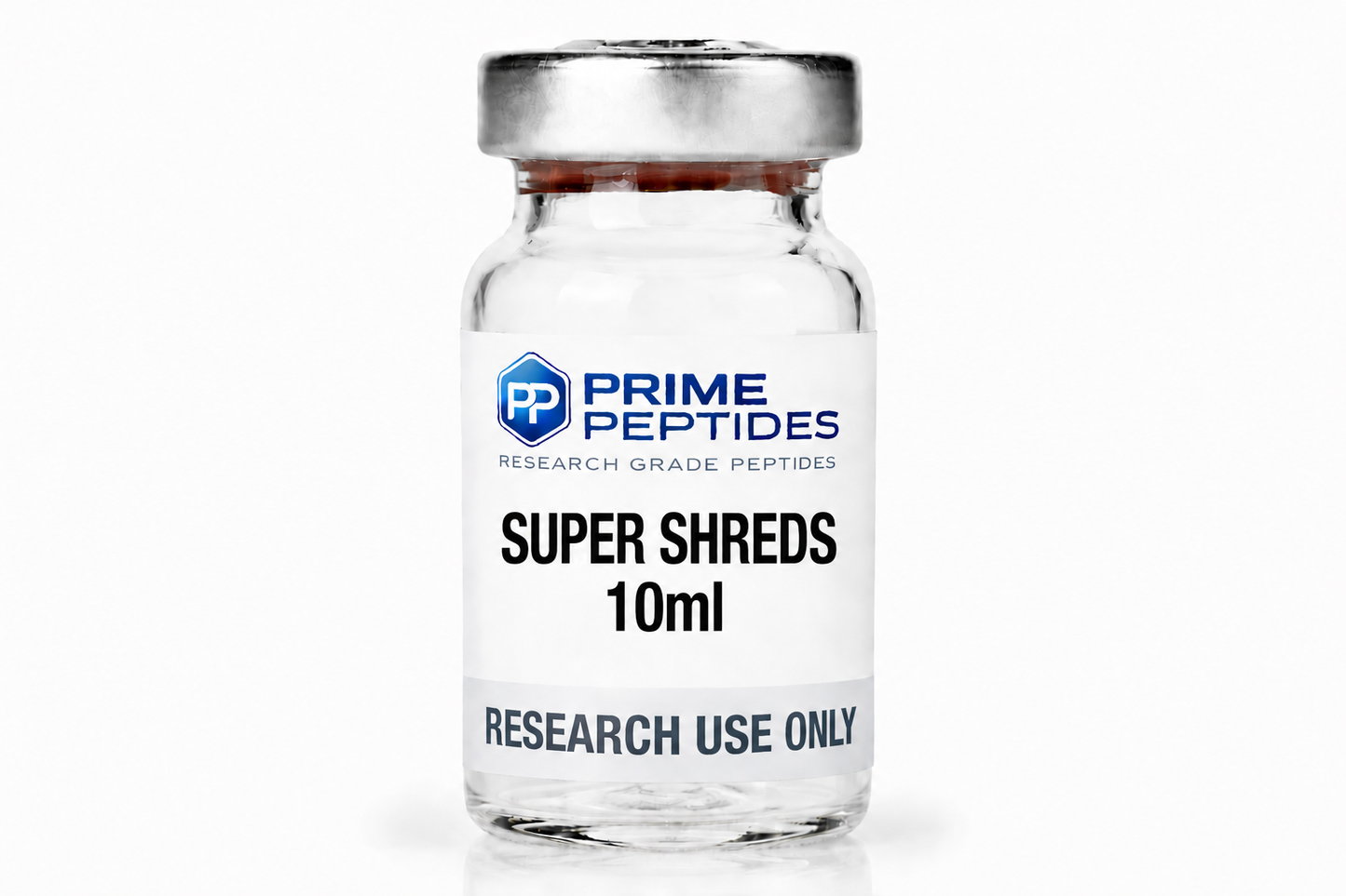 Super Shreds 10ml - L-Carnitine 400mg, MIC Blend 100mg, ATP 50mg, Albuterol 2mg, B12 1mg (Research Grade) – For Laboratory Research Use Only